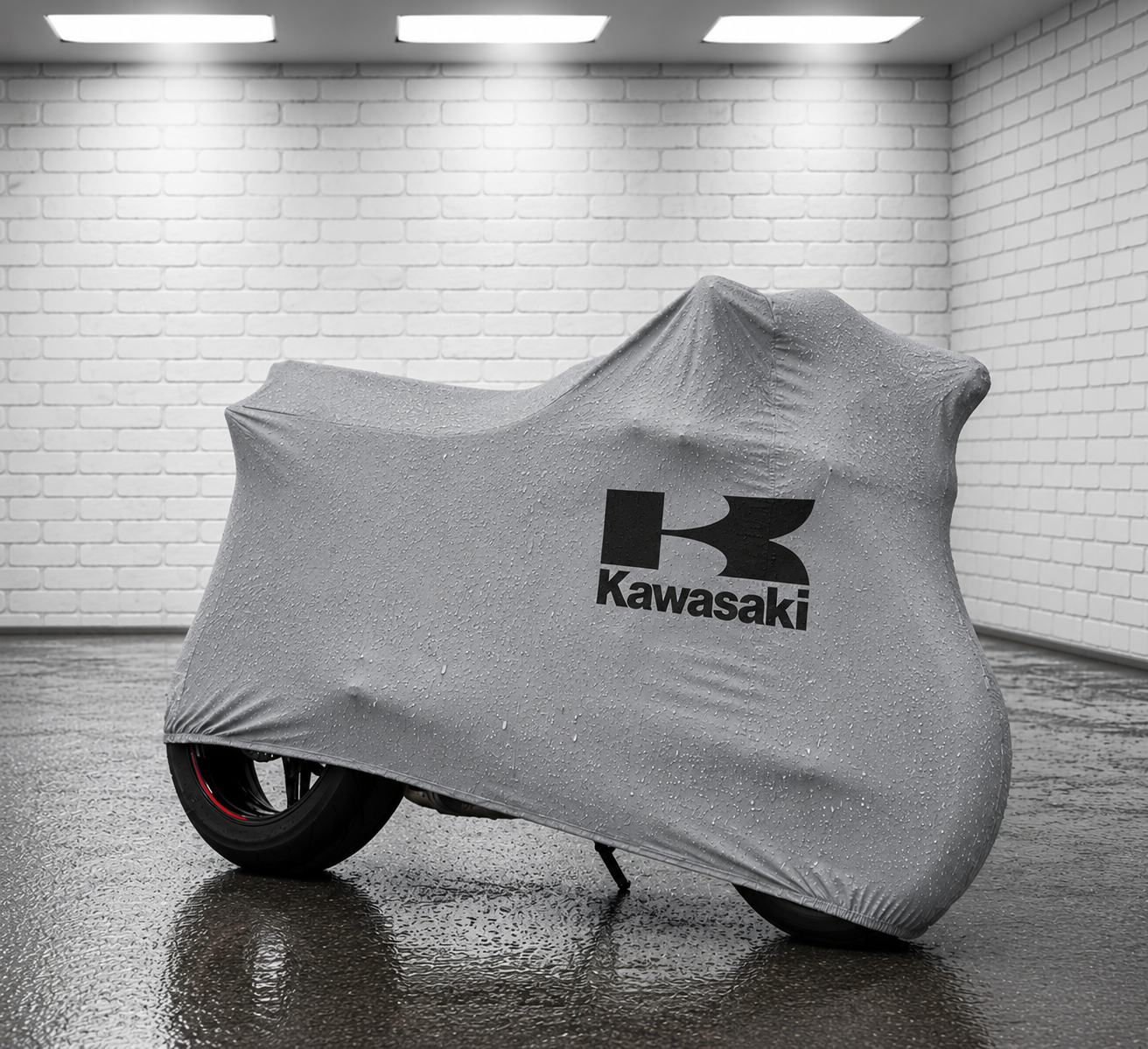 Kawasaki Motorcycle Cover Outdoor Waterproof Custom Fit