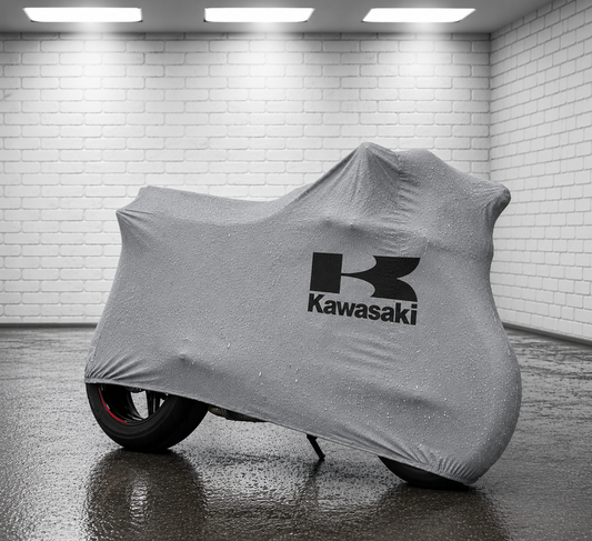 Kawasaki Motorcycle Cover Outdoor Waterproof Custom Fit