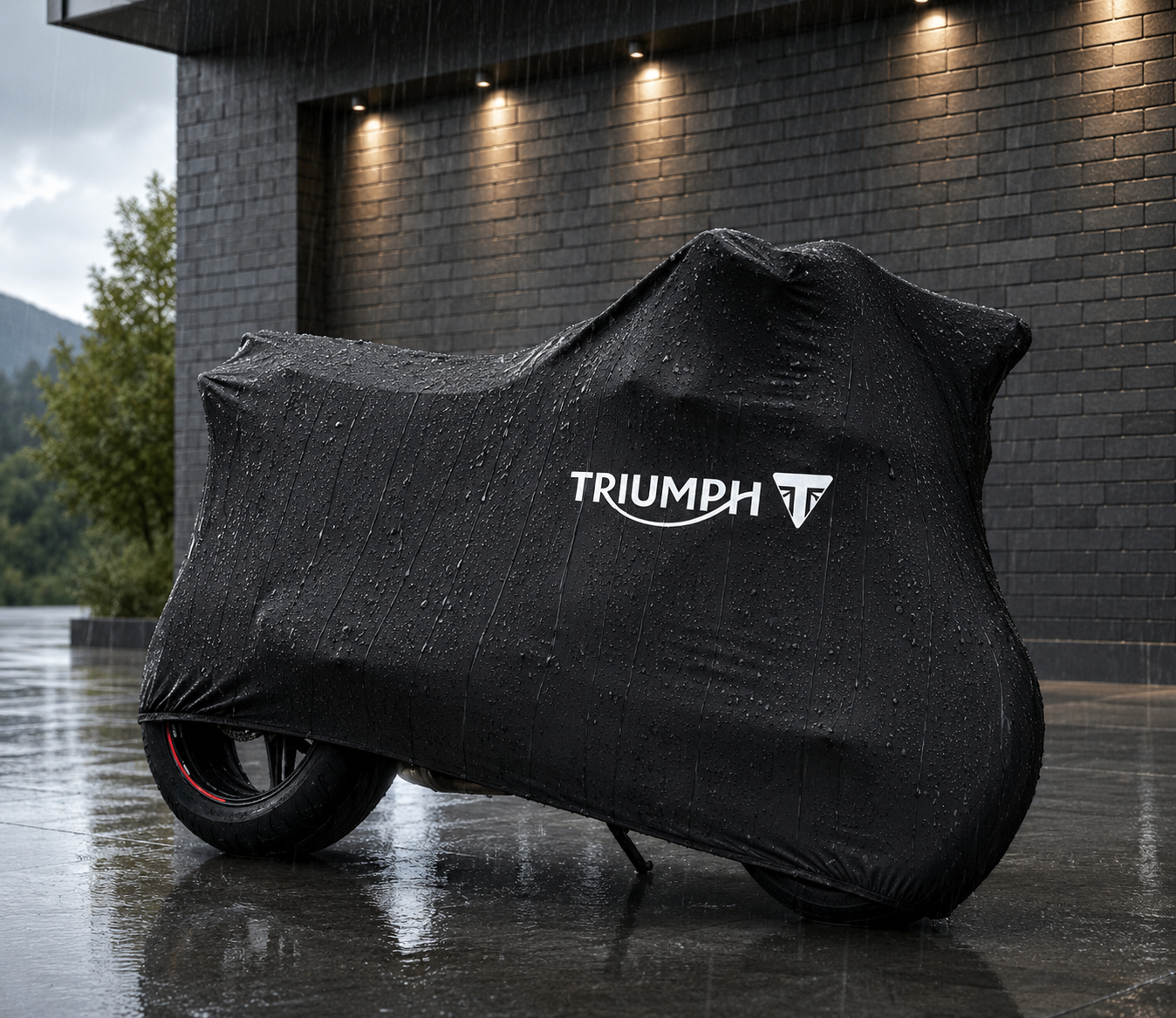 Triumph Motorcycle Cover Outdoor Waterproof Custom Fit