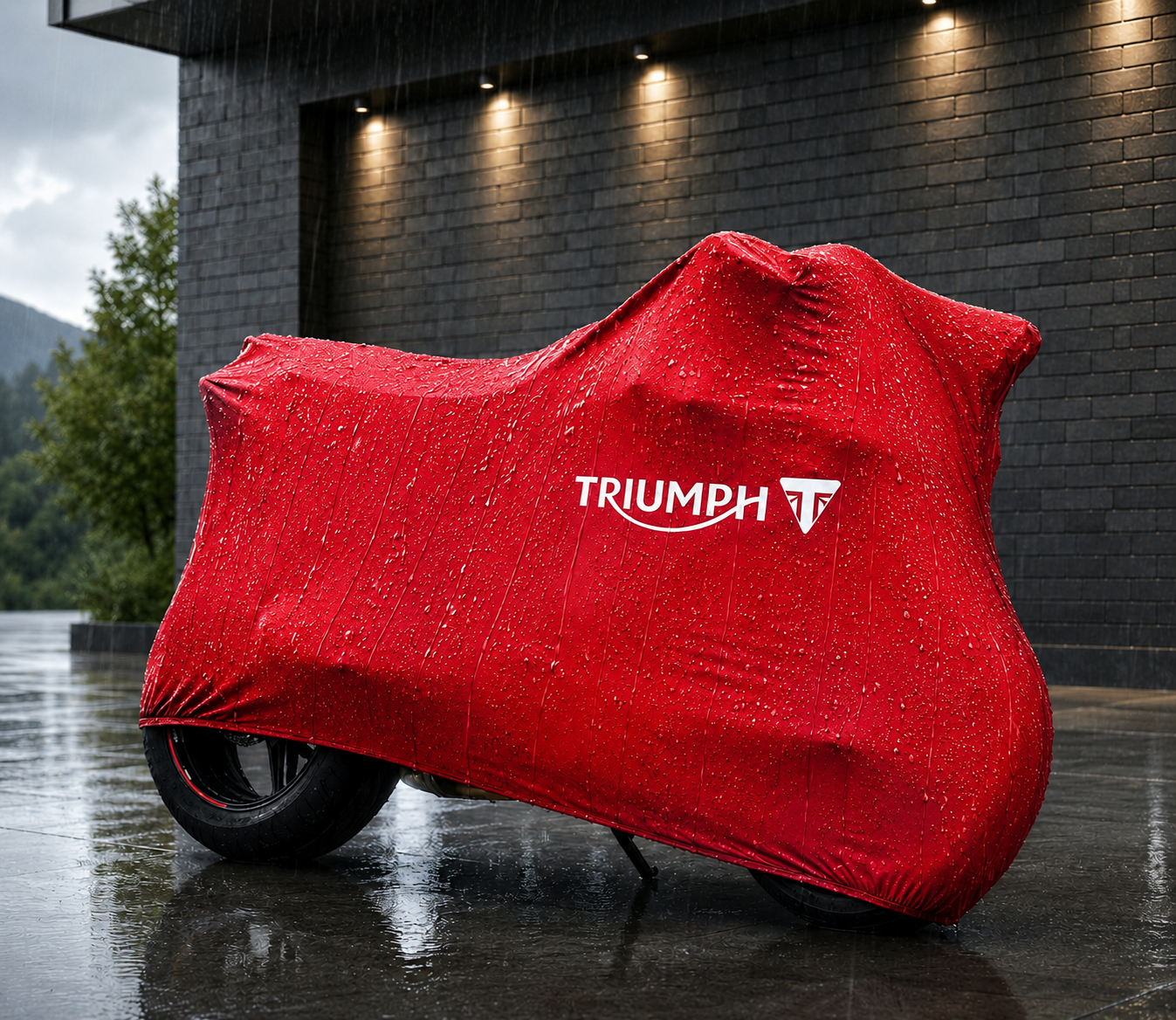 Triumph Motorcycle Cover Outdoor Waterproof Custom Fit