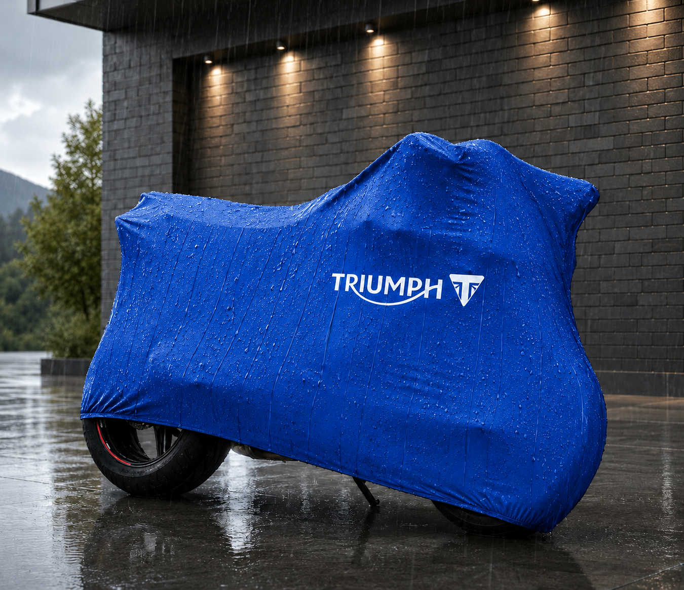 Triumph Motorcycle Cover Outdoor Waterproof Custom Fit
