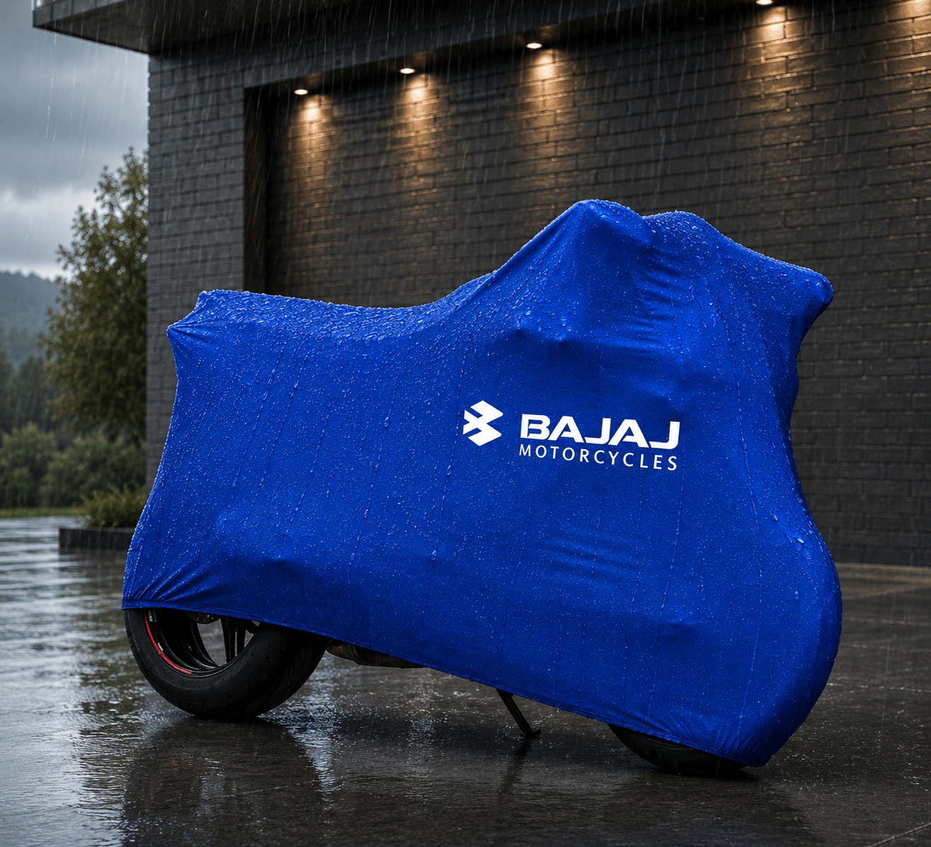 Bajaj Motorcycle Cover Outdoor Waterproof Custom Fit