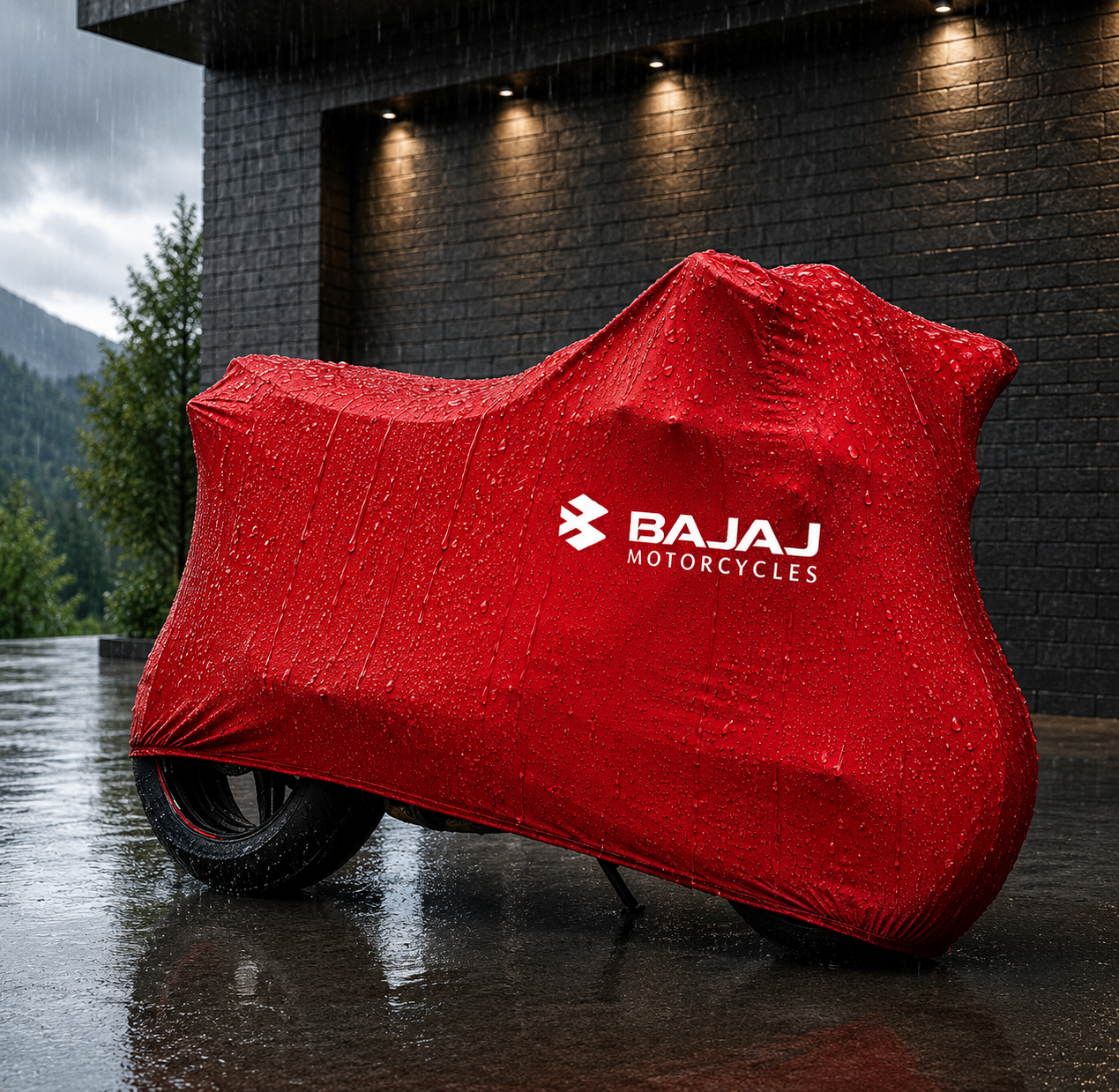 Bajaj Motorcycle Cover Outdoor Waterproof Custom Fit