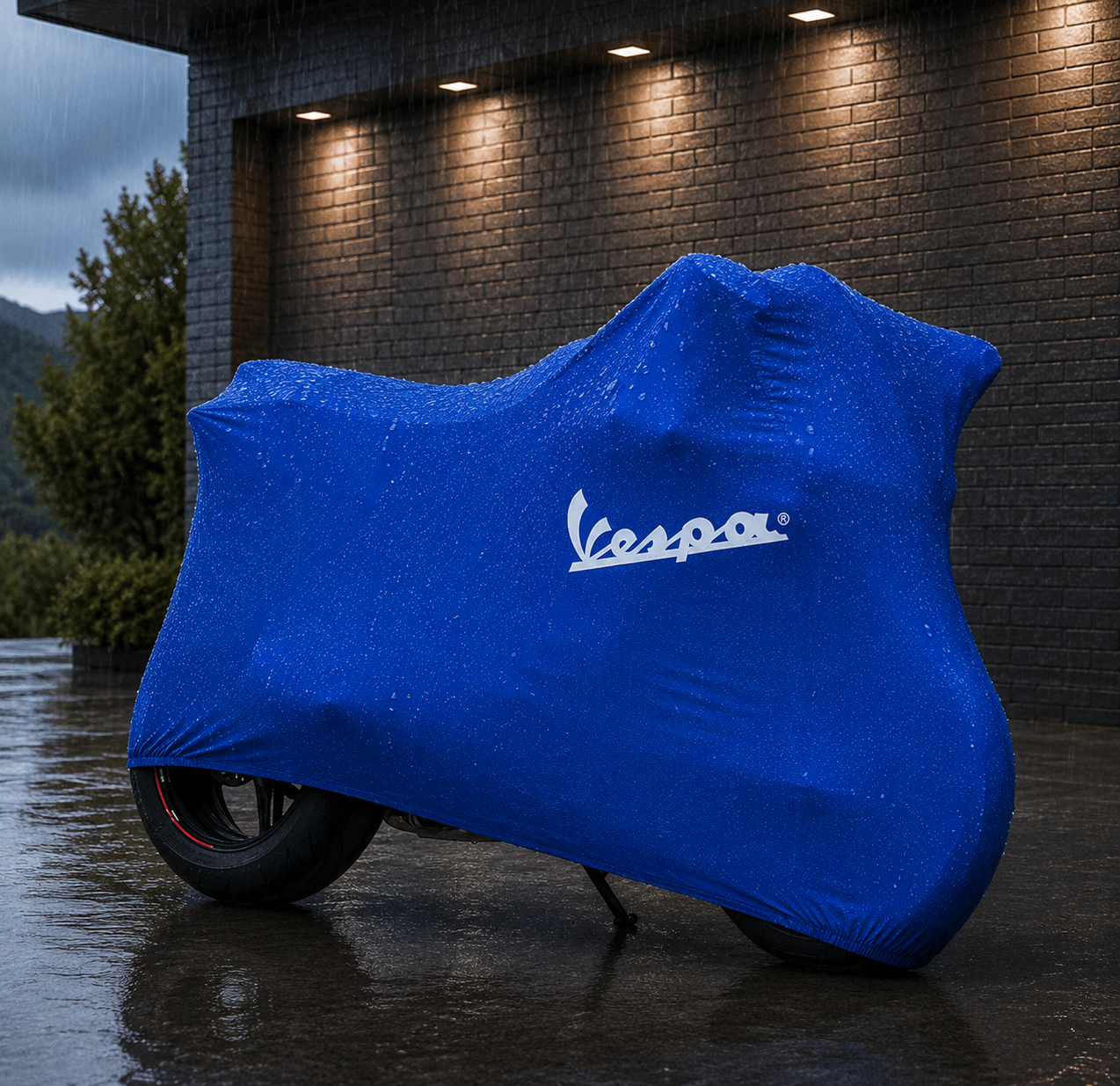 Vespa Motorcycle Cover Outdoor Waterproof Custom Fit