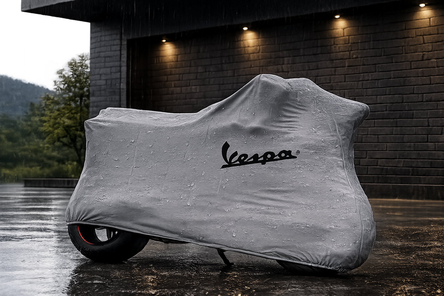 Vespa Motorcycle Cover Outdoor Waterproof Custom Fit