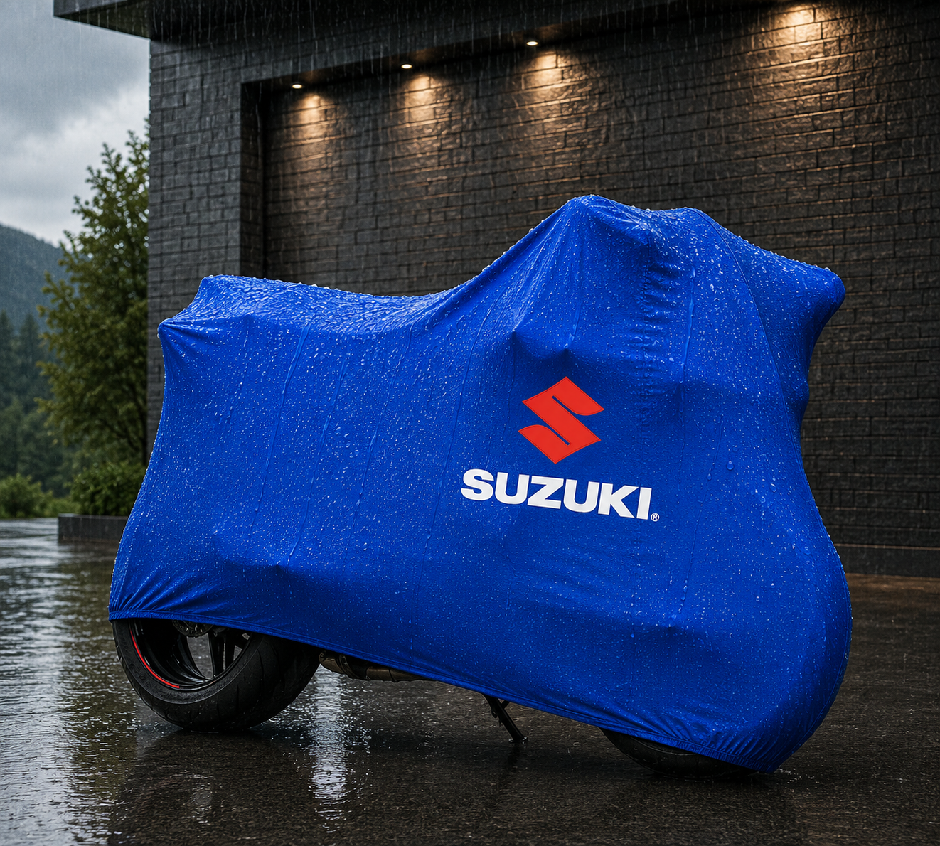 Suzuki Motorcycle Cover Outdoor Waterproof Custom Fit