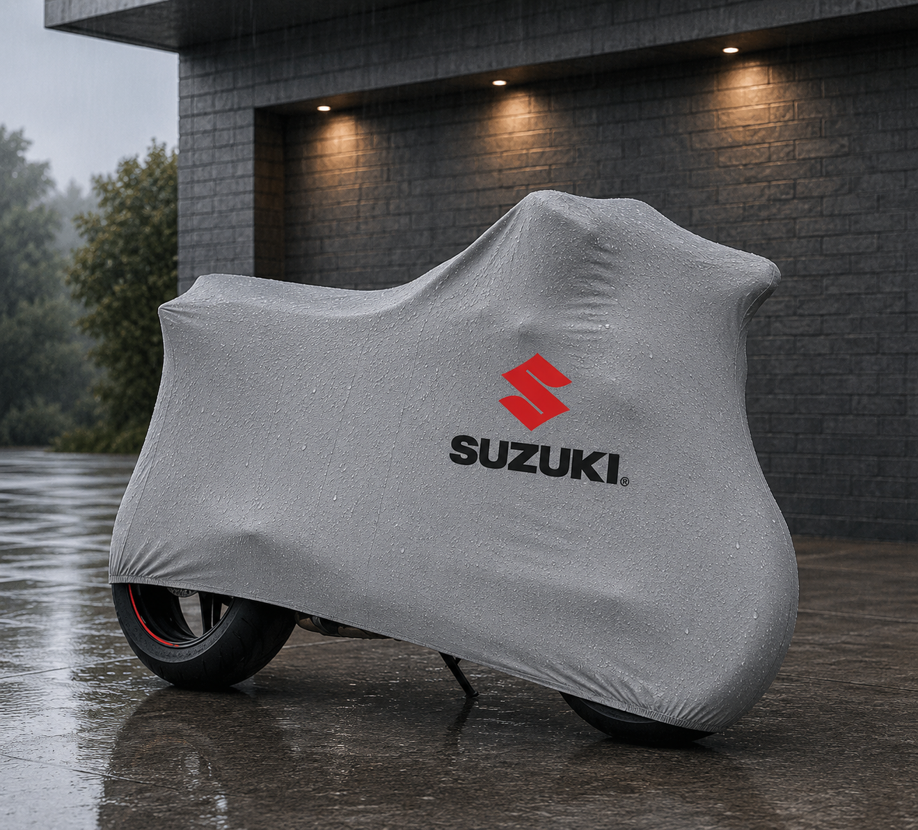 Suzuki Motorcycle Cover Outdoor Waterproof Custom Fit