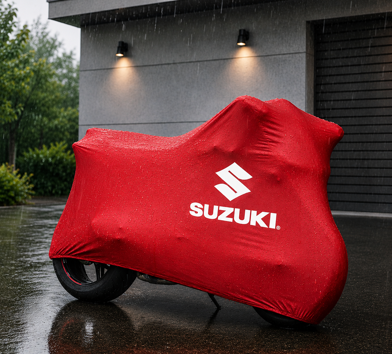 Suzuki Motorcycle Cover Outdoor Waterproof Custom Fit