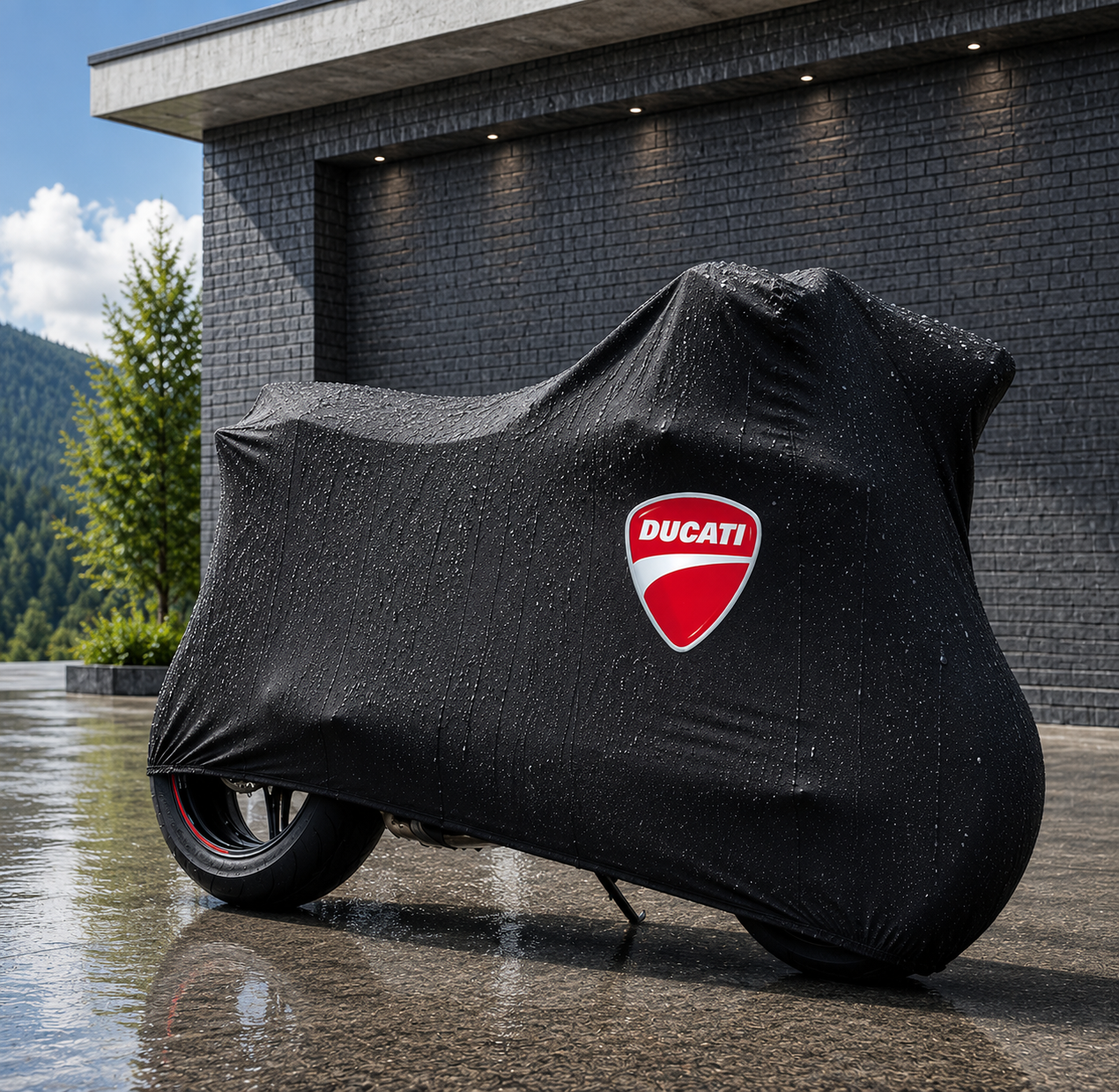 Ducati Motorcycle Cover Outdoor Waterproof Custom Fit