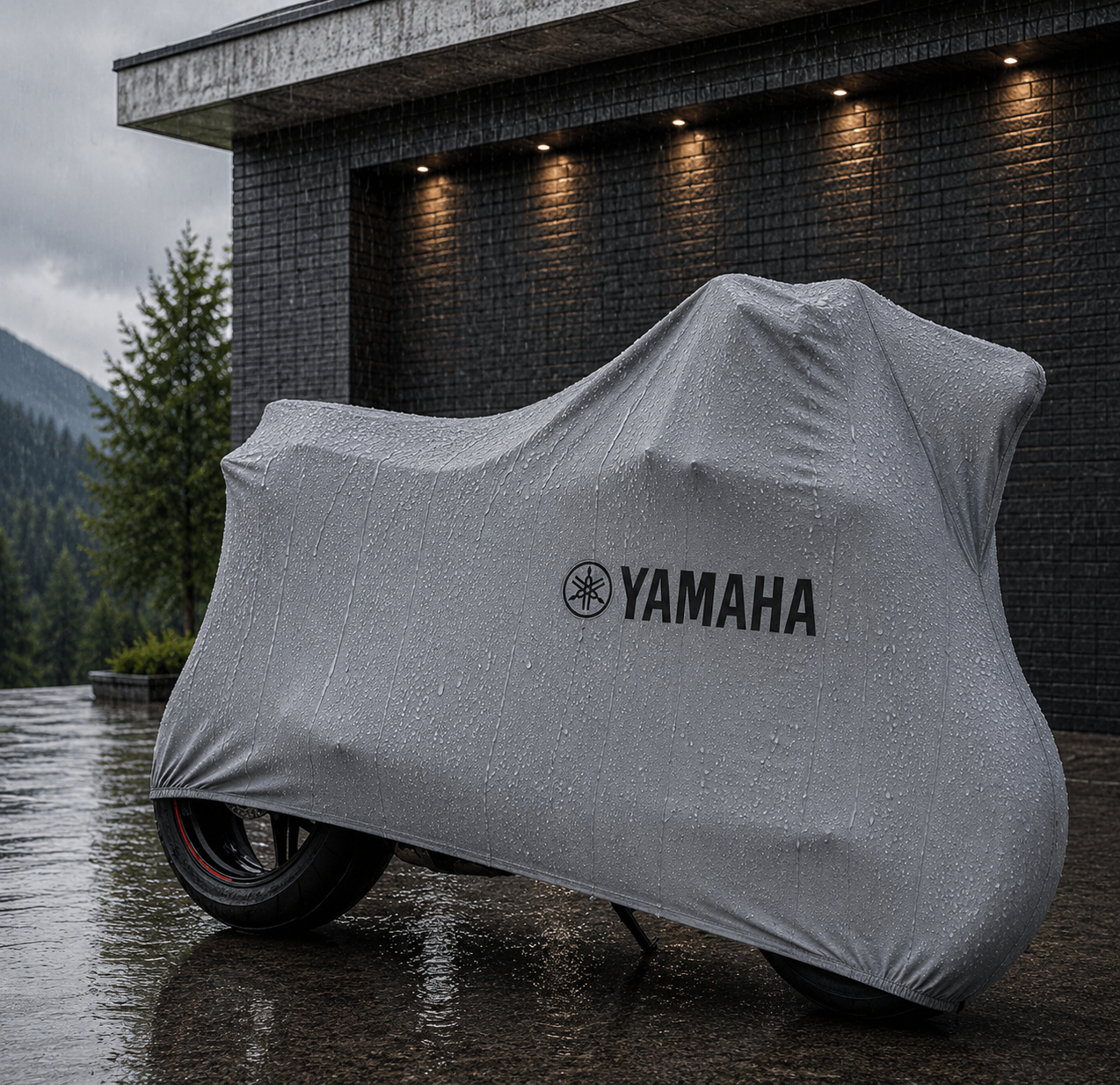 Yamaha Motorcycle Cover Outdoor Waterproof Custom Fit