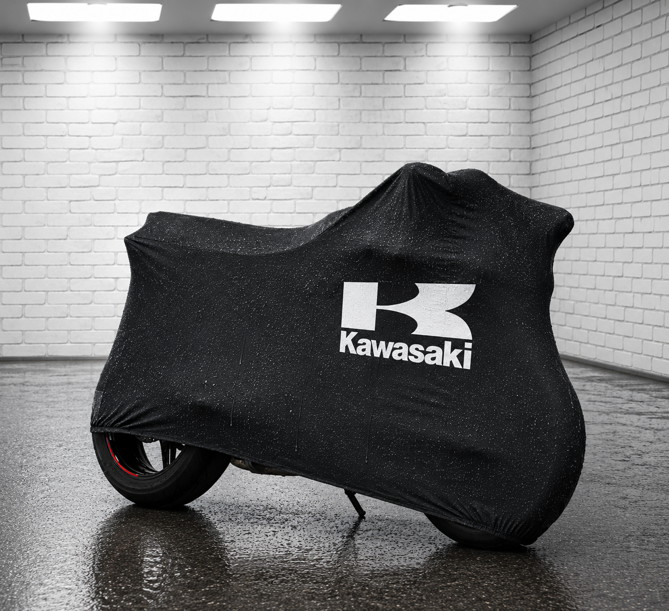 Kawasaki Motorcycle Cover Outdoor Waterproof Custom Fit